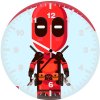 deadpool art hd 6l wall clock