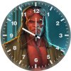 hell boy with gun bz wall clock