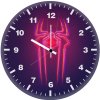 spiderverse logo tt wall clock