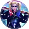 harley quinn hoodie with style ap wall clock