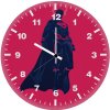 superman flying minimalism 4g wall clock