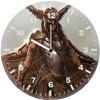 sofia boutella concept art as hawkgirl r6 wall clock