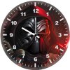 kylo ren cartoon art 1h wall clock