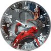 spider man vs venomized sq wall clock