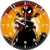 badass deadpool rm wall clock