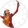 joker dance tz wall clock