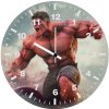the power of red hulk yr wall clock