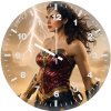 wonder woman swooping hero qu wall clock