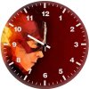 the flash abstract artwork rg wall clock
