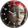 crying wanda vision cd wall clock