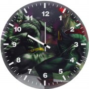 batman beating superman az wall clock
