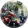 avengers artwork fan made em wall clock