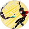 gwen miles art kg wall clock