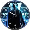 cyberpunk city scifi batman d4 wall clock