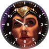 wonder woman behance d3 wall clock