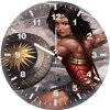 wonder woman warrior arts 9x wall clock