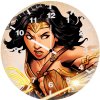 wonder woman character zh wall clock