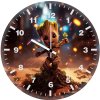baby groot overflowing joy ap wall clock