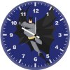 batman vector style 7d wall clock