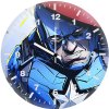 captain america art k7 wall clock