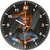 spiderman web of the hero ab wall clock