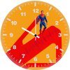 superman cape and logo vp wall clock