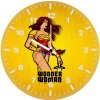 wonder woman minimals lc wall clock