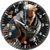 deathstroke villain jf wall clock