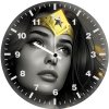 wonder woman gold queen 9m wall clock