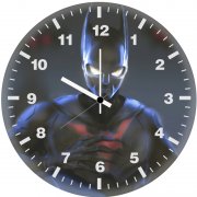 batman beyond in night 0y wall clock