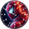 spectacular spider man in action ia wall clock