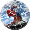 spiderman art new xy wall clock