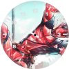 deadpool art l7 wall clock
