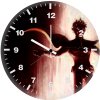 robin in lights 6j wall clock