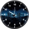 batman gaze from the batcave x2 wall clock