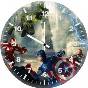 avengers assemble artwork vp wall clock