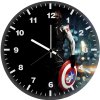 bucky barnes the winter solider artwork 33 wall clock