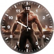 wolverine wrath stallion zz wall clock
