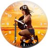 wonder woman 3d art 92 wall clock