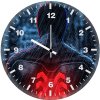 spiderman far from home back view 5p wall clock