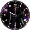 cat woman art 5d wall clock