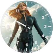 natasha romanoff black widow c5 wall clock