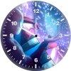 spiderman miles tech ax wall clock