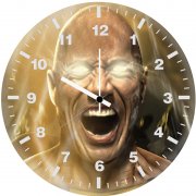 the rock black adam k5 wall clock