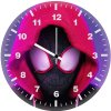 miles morales red hoodie rl wall clock