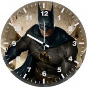 batman new digital artworks 1h wall clock