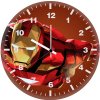 art iron man low poly 2b wall clock