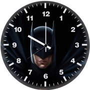batman black cape t6 wall clock
