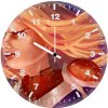 5k art captain marvel bj wall clock