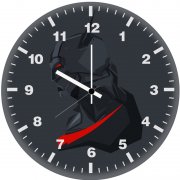 batman beyond minimalism lw wall clock
